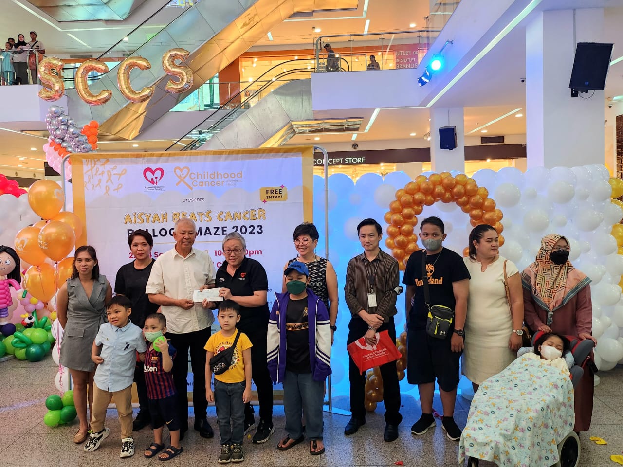 Sarawak Children’s Cancer Society Launches Balloon Maze in Miri to ...